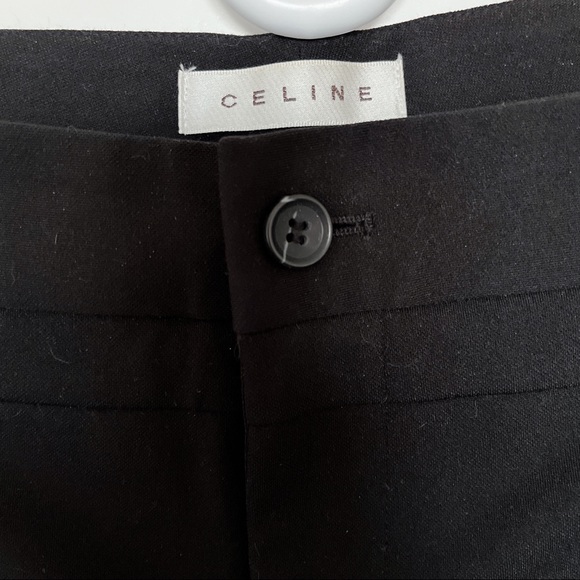 NEW Celine Black Cropped Pants Size 38 NWOT - Picture 4 of 7